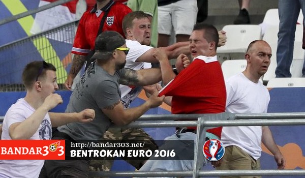 Bentrokan Inggris Russia Euro 2016